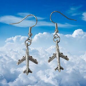 Airliner Airplane Earrings - Perfect Gift for Travelers & Airline Professionals